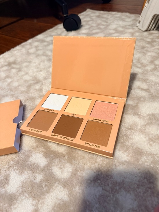 Kevin Ontiveros Other - Peach Glow Face Palette — Bronze, Pink & Neutral Shades